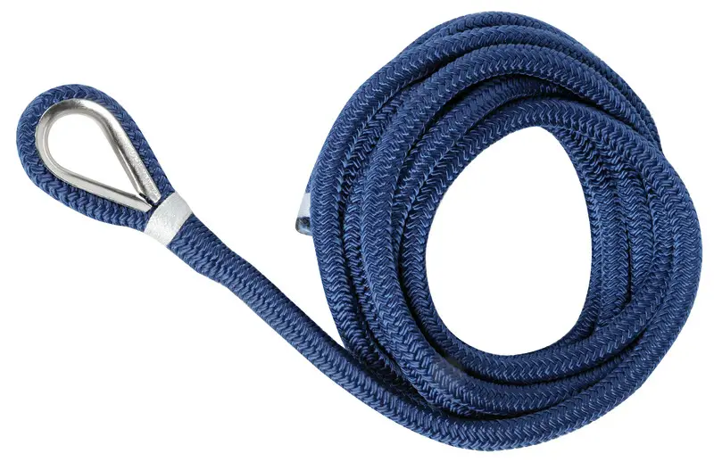 Doppia Treccia Impiombata con Redancia Blu 10 mm x 6 m Scelto Dai Clienti