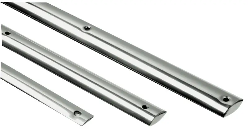 Profilo Mezzo Tondo in Acciaio Inox mm 15 Più Venduto