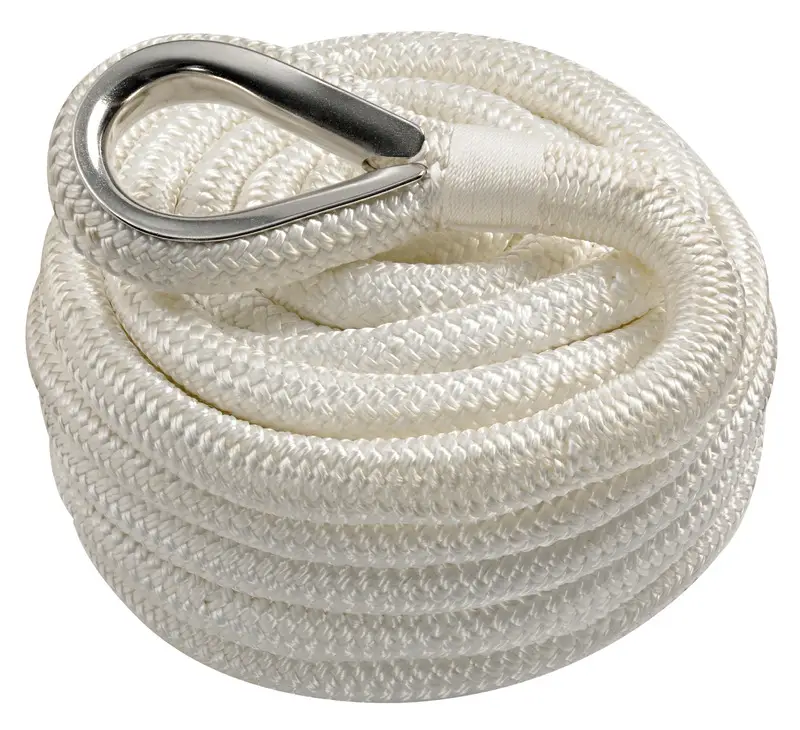 Offerta Limitata Doppia Treccia Impiombata con Redancia Bianca 10 mm x 6 m