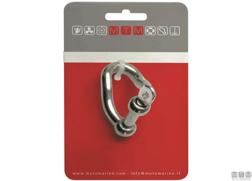Grillo torto card d5mm inox Occasione