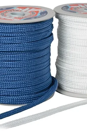 Subito Disponibile Treccia/piattina in Polipropilene a 32 fusi Nera 18 mm x 50 m
