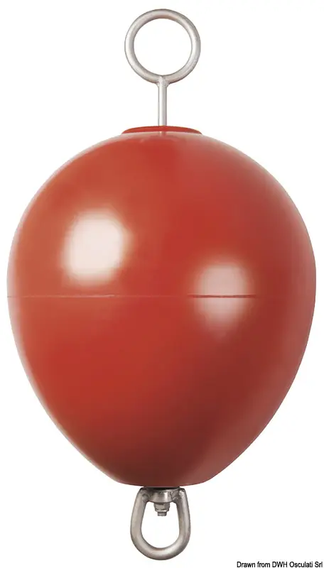 Gavitello da Ormeggio in Polietilene Heavy Duty Rosso Ø 46 cm Bestseller