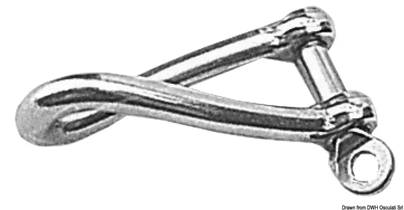 Pagamento Sicuro Grillo Torto in Acciaio Inox 4 mm