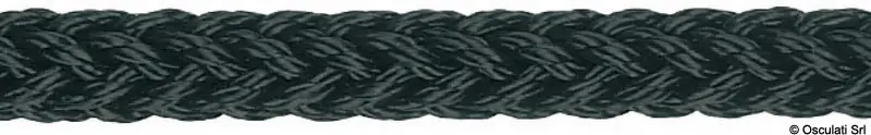 Nuovo Arrivo Treccia All Round 12 Fusi in Poliestere Nera 24 mm