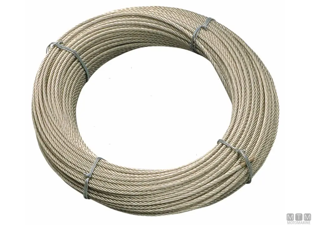 Offerta Lampo Fune 19 fili 2,5mm-50m inox