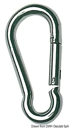 Quantità Limitata Moschettone in Acciaio Inox 3 mm