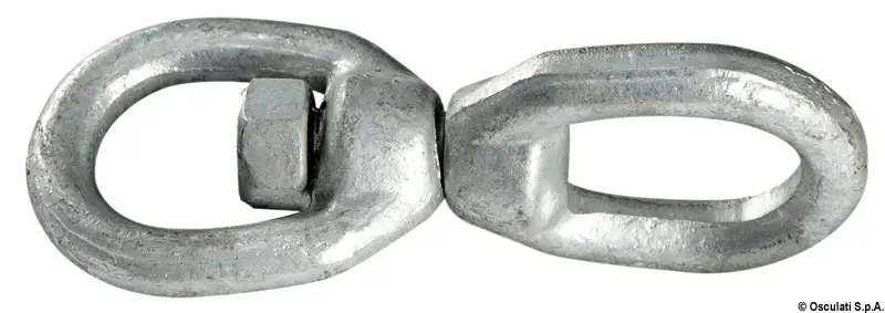 Promo Stagionale Girella a doppio Occhio in Acciaio Zincato 10 mm