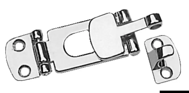 Chiusura a Leva con Brandella Coprivite in Ottone Cromato 82x30 Must-Have