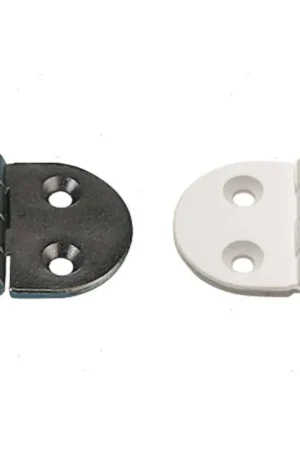 Cerniera ovale 40x70mm pl nera Professionale
