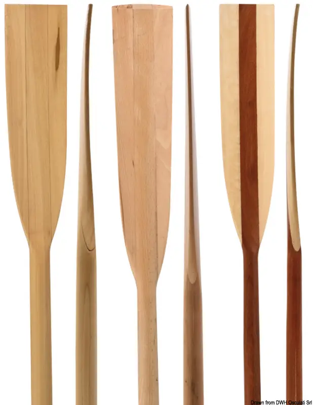 Popolare Remo in Legno di Abete 220 cm