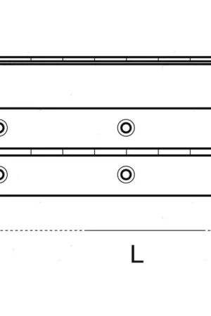 Cerniera a metro 25mmx2mt inox Compra Online
