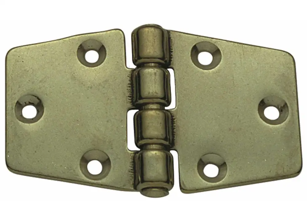 Soddisfatti O Rimborsati Cerniera Wing L in Ottone 95x55mm