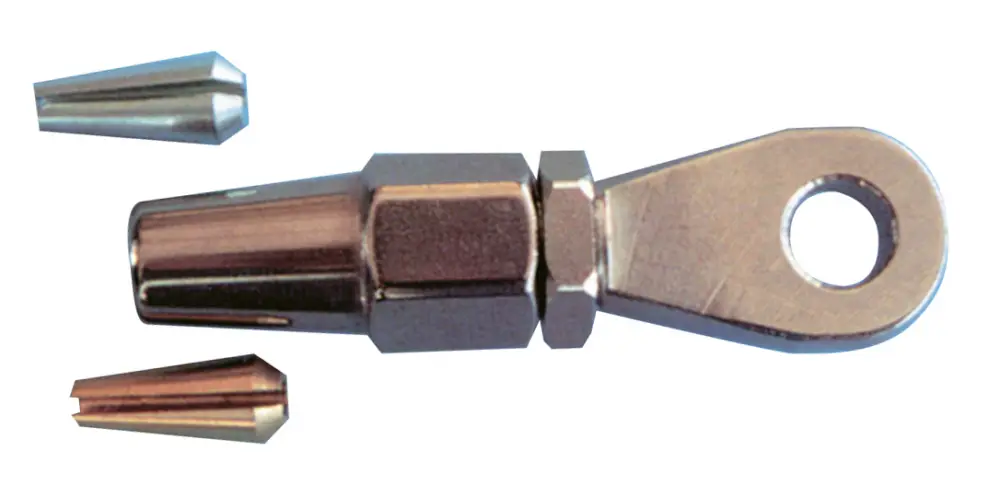 Terminale Rapido a Occhio in Acciaio Inox Ø mm.2,5/3 Offerta Speciale