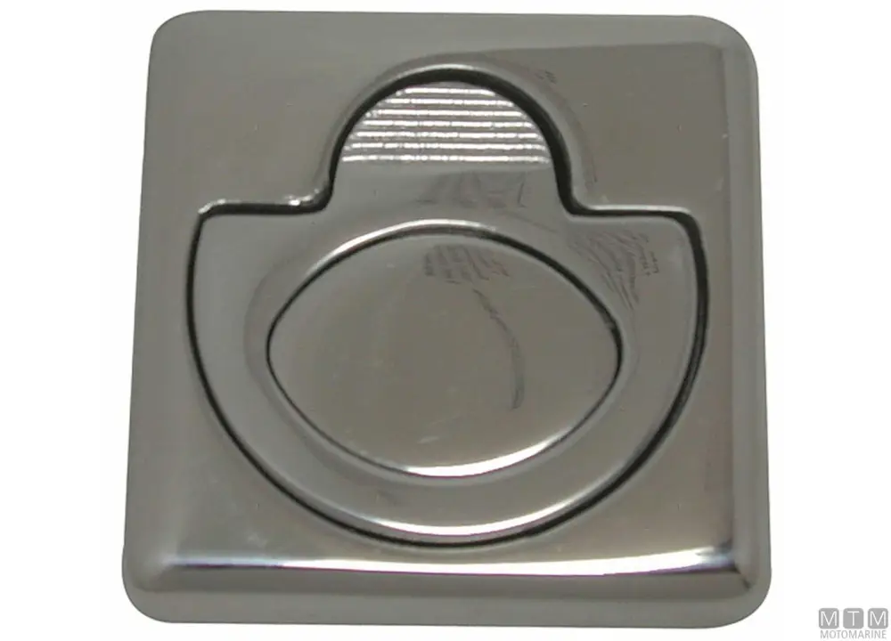 Affare Maniglia a Incasso Rettangolare in Acciaio Inox 50x50 mm