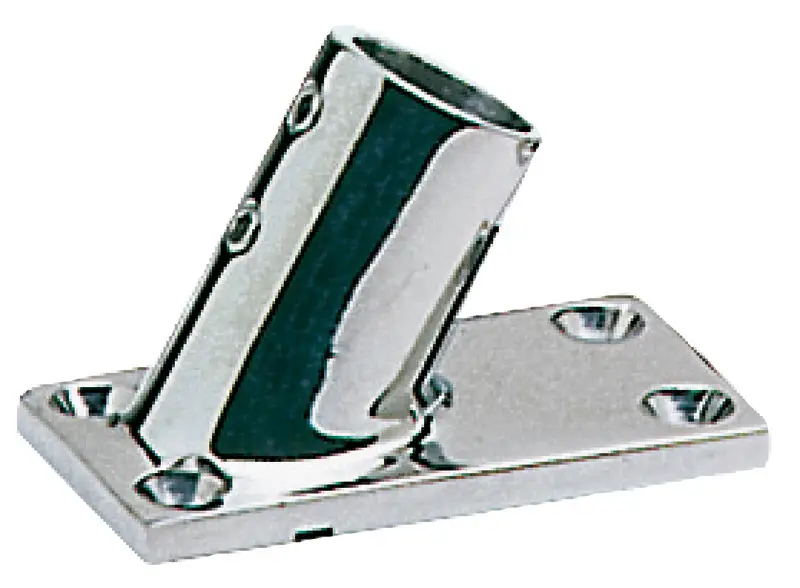 Occasione Base Rettangolare 60° per Pulpito in Acciaio Inox 22 mm