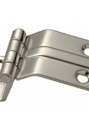 Soddisfatti O Rimborsati Cerniera Offset Nervata Alta in Acciaio Inox 40x50/81mm