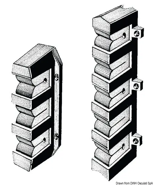 Offerta Lampo Supporto per Ricovero 3 Canne da Pesca 198x62 mm