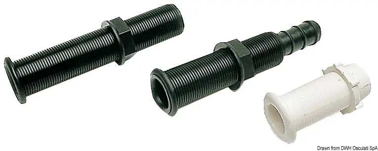 Boccola per Scarico Acqua Nera 22,7 x 150 mm Di Tendenza