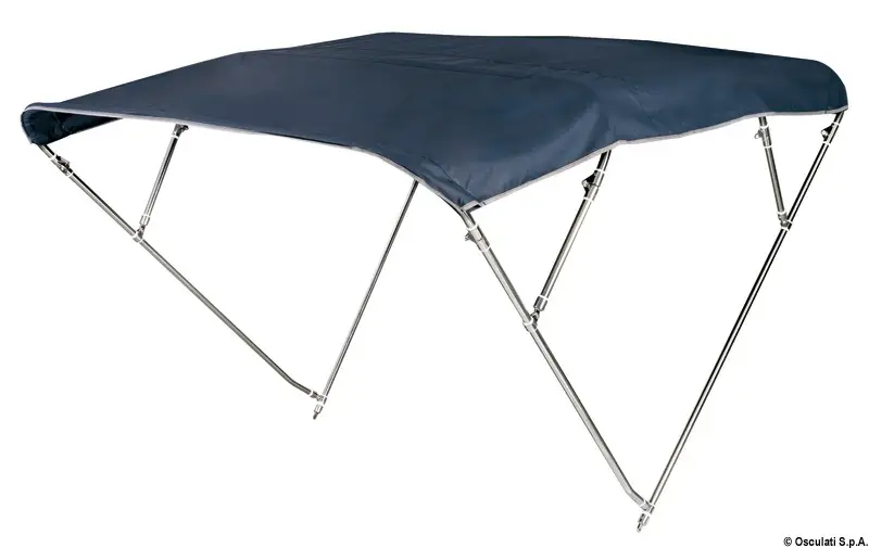 Must-Have Capottina Bimini Depth Alta 4 Archi cm 180/190 Bianca