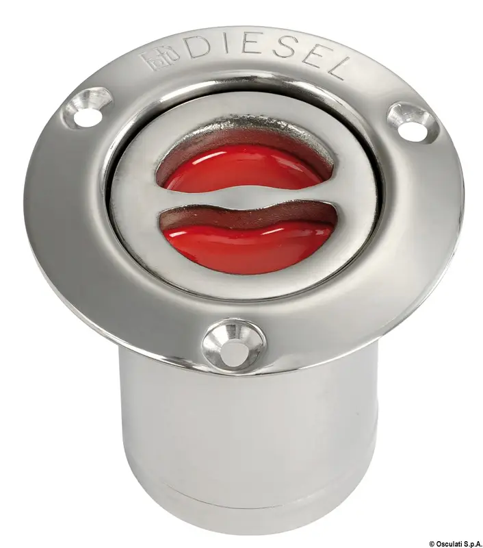 Promozione Esclusiva Tappo Dritto in Acciaio Inox Imbarco Diesel 80 mm
