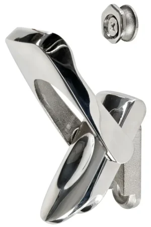Popolare Chiusura a Leva Acciaio Inox 80x26 mm