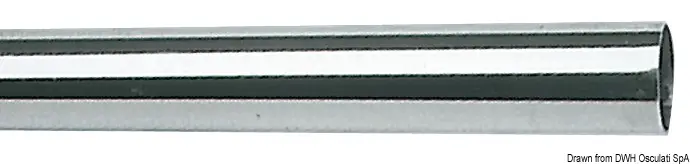 Tubo in Acciaio Inox 20 mm x 1 mm x 3 m Ultimissimo Modello