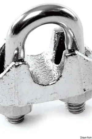 Morsetto a cavallotto in Acciaio Inox 1,5/2 mm Ultima Occasione
