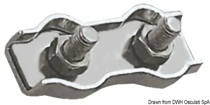 Morsetti Doppi in Acciaio Inox 3 mm Reso Gratuito