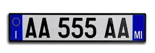 Numero 0 Adesivo mm.80 Esclusivo