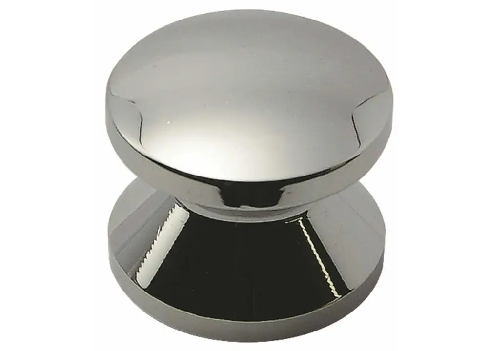 Pomolo Doppio Cono in Ottone Cromato 23 mm Economico