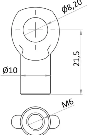 Testine in Acciaio Inox Piatte per Serie 38.009.xx / 38.010.xx Non Perdere