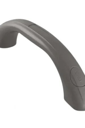 Saldi Maniglia Sidney Corta in PVC 205 mm Grigio Scuro