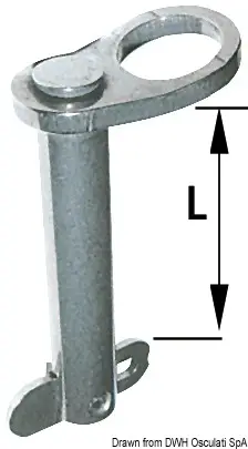 Miglior Prezzo Spinotto inox 20 mm Ø 8mm B