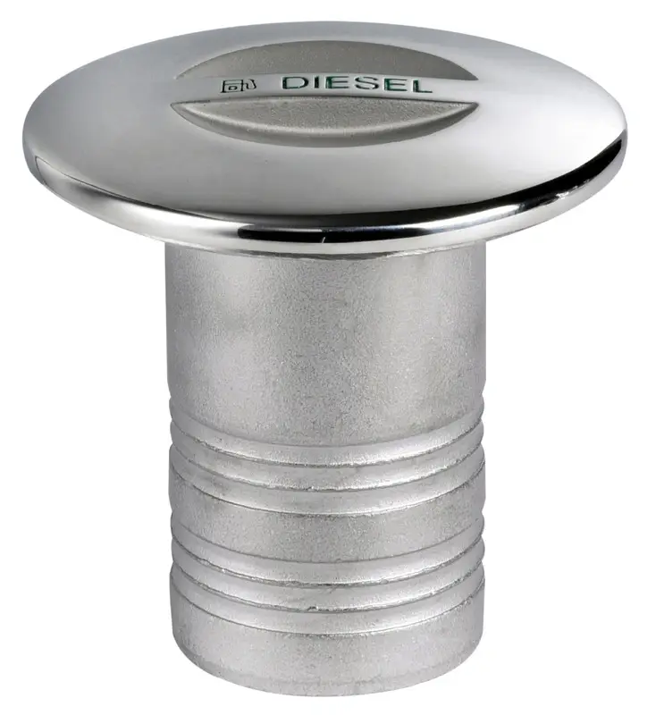 Tappo Imbarco in Acciaio Inox Microfuso Diesel 50 mm Promo Stagionale