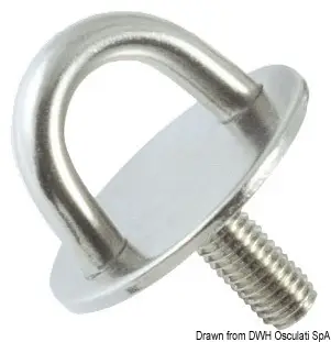 Piastrina con prigioniero 10 mm Miglior Prezzo
