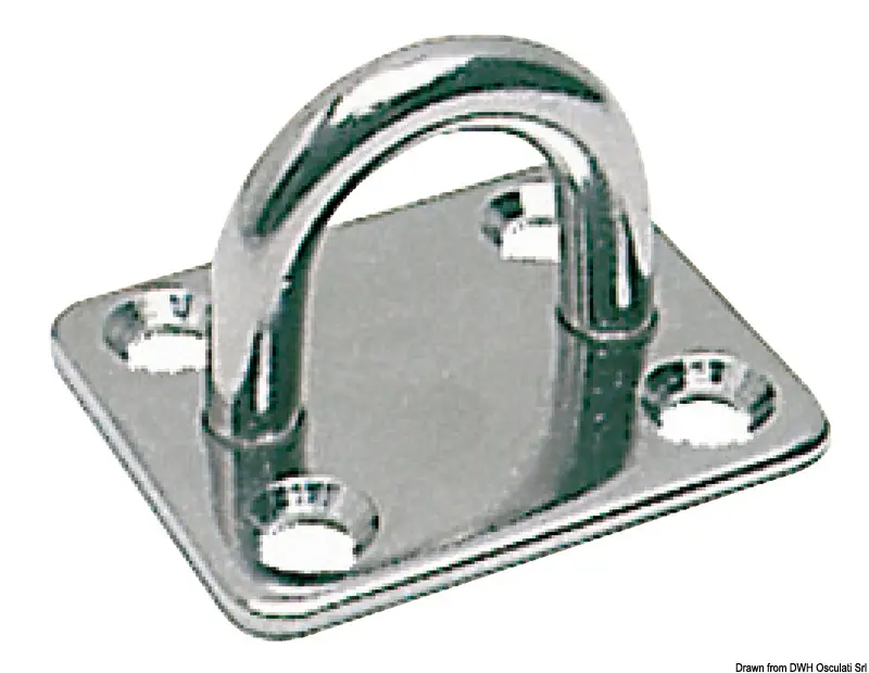 Piastrina inox filo mm 8 Prezzo Ridotto