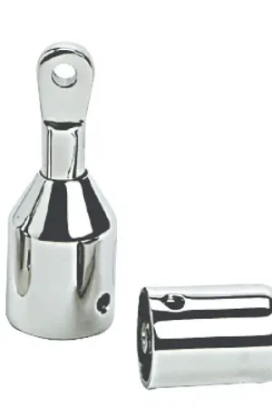 Cappuccio Terminale in Acciaio Inox per tubo 22 mm Nuovo Arrivo