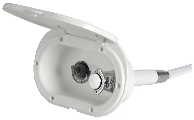 Box doccia con interruttore tubo PVC 2,5 m Esclusivo