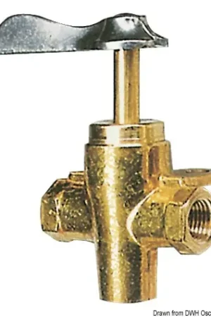 Offerta Speciale Rubinetto carburante3 vie da 1/4"