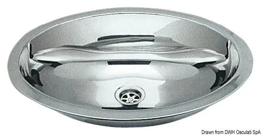 Soddisfatti O Rimborsati Lavello inox ovale 510 x 390 mm