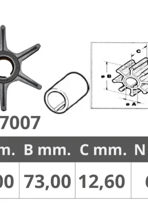 Nuova Collezione Girante mercury 2/4t 18-50 hp