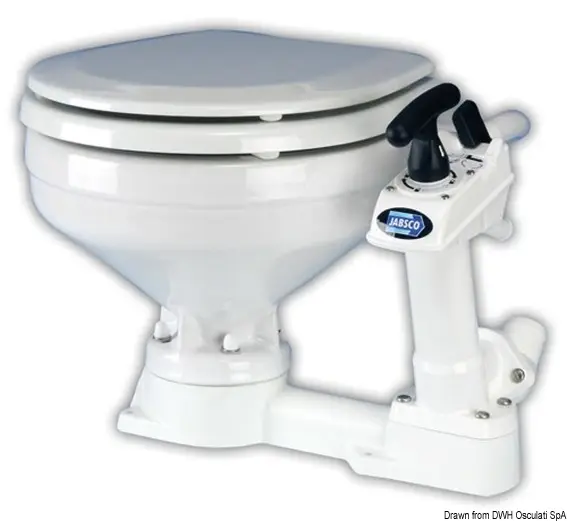 Must-Have Toilet WC Jabsco Manuale Compact