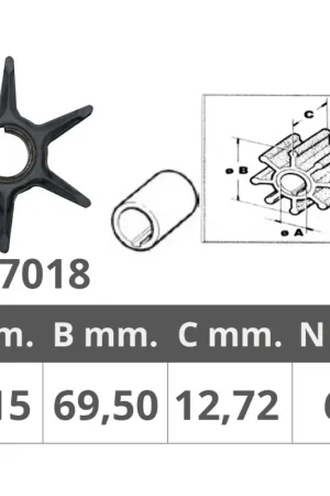 Prezzo Di Fabbrica Girante yamaha 2t 25-30 hp