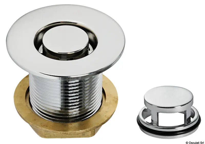 Offerta Limitata Scarico pozzetto con portagomma 1" 1/2
