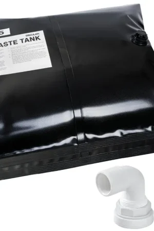 Serbatoio flessibile acque nere/grigie 100 l Reso Gratuito