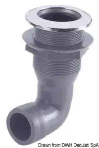 Scarico a mare 90° 3/4" Promozione Esclusiva