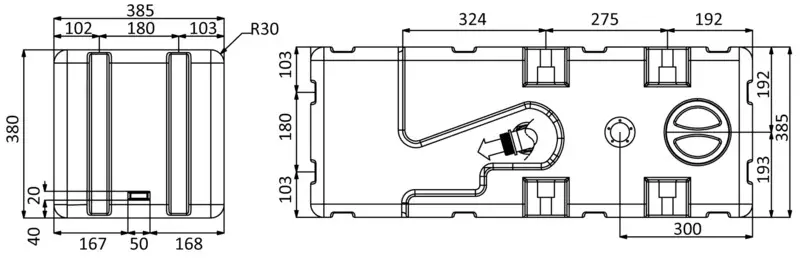 Ultimissimo Modello Serbatoio+maceratore 24 V 125 l
