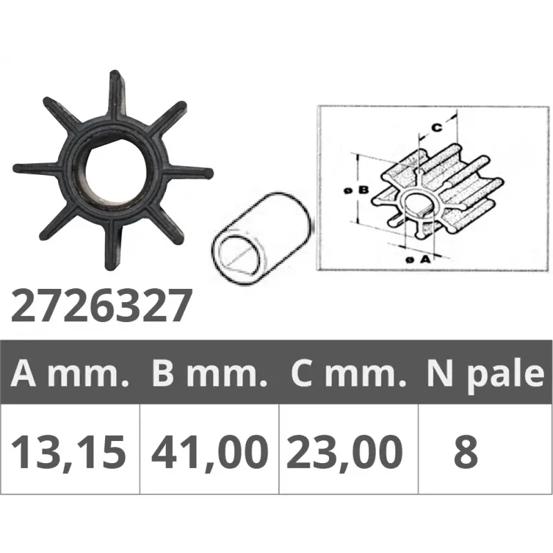 Subito Disponibile Girante honda 4t 5-7,5-8-10 hp
