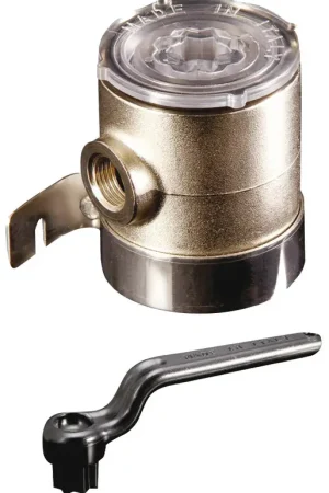 Filtro acqua ottone nichelato 1" Non Perdere
