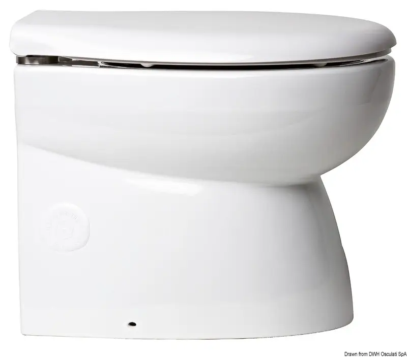 WC Silent Elegant 24 V posteriore dritto Reso Gratuito